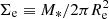 $ \Sigma_{\rm e}\equiv M_*/2\pi R_{\rm e}^2 $
