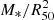 $ M_*/R_{50}^2 $