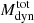 $ M_{\mathrm{dyn}}^{\mathrm{tot}} $