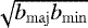 $\sqrt{b_{\rm{maj}}b_{\rm{min}}}$
