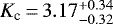 $K_{\textrm{c}}\,{=}\,3.17^{&#x002B;0.34}_{-0.32}$