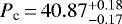 $P_{\textrm{c}}\,{=}\,40.87_{-0.17}^{&#x002B;0.18}$