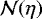 $\mathcal N(\eta)$