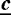 $\underline{\bm{c}}$