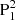 $ \rm{P}_1^2 $