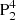 $ \rm{P}_2^4 $