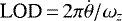 $\textrm{LOD}\,{=}\,2\pi \dot{\theta}/\omega _{z}$