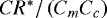 $CR^{\ast }/\left(C_{m}C_{c}\right) $