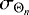 $\sigma_{\Theta_n}$
