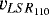 $v_{LSR_{110}}$