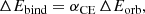 $$ \begin{aligned} \Delta E_{\rm bind} = \alpha _{\rm CE} \, \Delta E_{\rm orb} , \end{aligned} $$