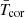 $ \bar{T}_{\mathrm{cor}} $