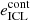 $ e^{\mathrm{cont}}_{\mathrm{ICL}} $