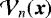 ${\cal V}_n({\bm x})$