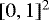 $[0,1]^2$