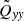 $ \tilde Q_{\mathit{yy}} $