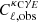 $ C_{\ell,\mathrm{obs}}^{\kappa_{\rm C}\gamma_{E}} $