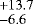 $^{\mathrm{&#x002B;13.7}}_{\mathrm{-6.6}}$