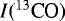 $\,I({{}^{13}\textrm{CO}})$