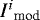 ${I^{i}}_{\textrm{{mod}}}$
