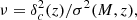 $$ \begin{aligned} \nu = \delta _c^2 (z)/\sigma ^2 (M,z), \end{aligned} $$