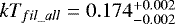 $kT_{fil\_all}=0.174_{-0.002}^{&#x002B;0.002}$