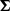 $ \boldsymbol \Sigma $