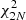 $ \chi^2_{2N} $