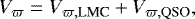 \begin{equation*} {{\ensuremath{V_{\varpi}}}}=V_{\varpi,\textrm{LMC}}&#x002B;V_{\varpi,\textrm{QSO}},\end{equation*}