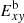 $ E^{\mathrm{b}}_{x\mathit{y}} $