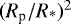 $(R_{\textrm{p}} / R_{\textrm{*}})^2$