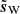 $ \tilde{\boldsymbol{s}}_{\mathrm{W}} $