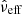 $ \hat{\nu}_{\mathrm{eff}} $
