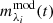$ m_{{\lambda _i}}^{{\rm{mod}}}(t) $