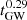 $ t_{\mathrm{GW}}^{0.29} $