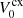 $ V_{0}^{\mathrm{cx}} $
