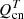 $ Q_{\mathrm{cn}}^{T} $