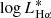 $ \log L_{\mathrm{H}\alpha}^{*} $