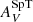 $ A_V^{ \rm SpT} $