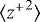 $\langle{z^&#x002B;}^2\rangle$