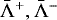 $\bar{\Lambda}^&#x002B;, \bar{\Lambda}^-$