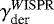 $\gamma_{\textrm{der}}^{W\rm ISPR}$