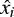 $\hat{x_i}$