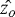 $\hat{z_o}$