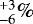 ${}_{-6}^{&#x002B;3}\%$