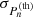 $ \sigma_{P_n^{\rm (th)}} $