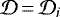 $\mathcal{D}\,{=}\,\mathcal{D}_i$