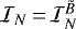 $\mathcal{I}_N\,{=}\, \mathcal{I}^{\tilde{B}}_N$