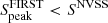 $ S^{\mathrm{FIRST}}_{\mathrm{peak}} < S^{\mathrm{NVSS}} $