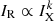$ I_{\rm R}\propto I_{\rm X}^k $
